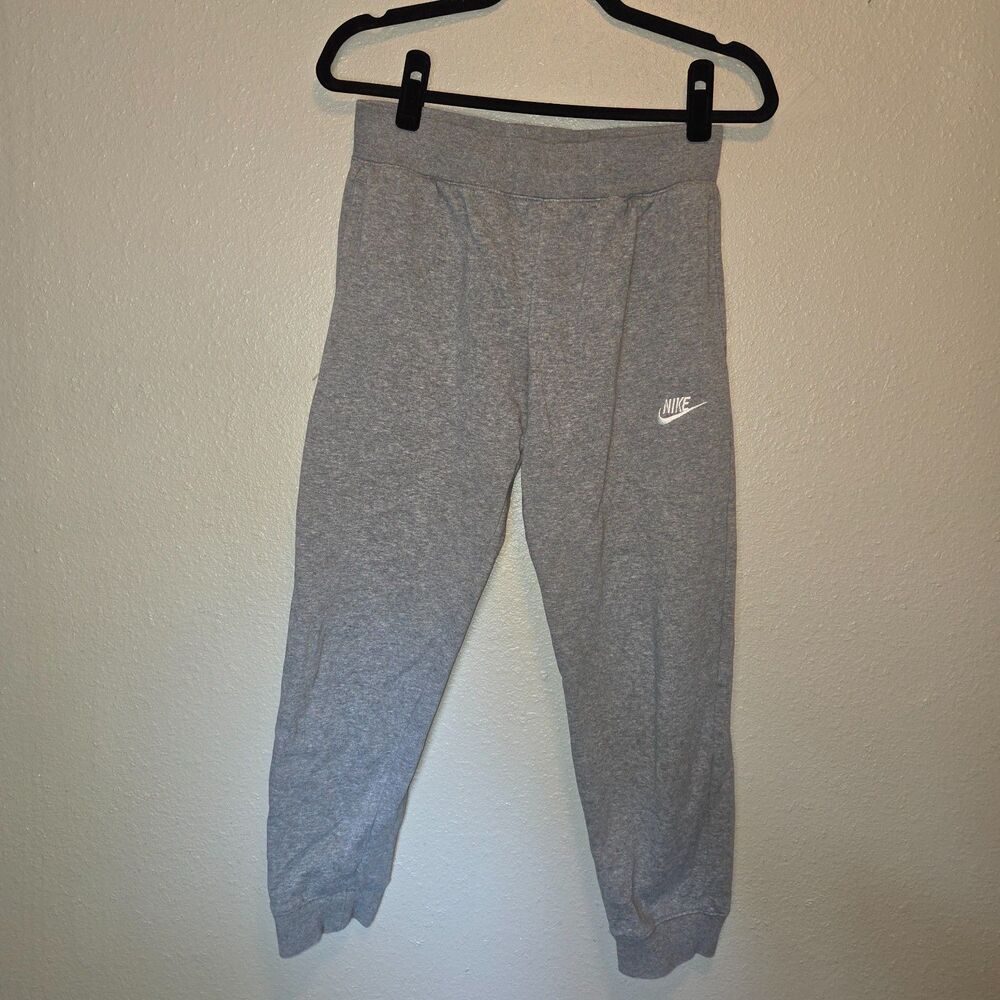 Nike Classic Grey Fleece Joggers / Sweatpants Size Large